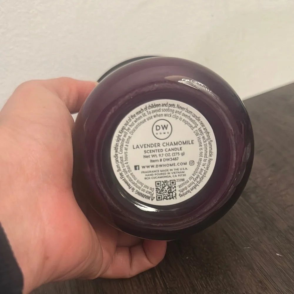 DW Home Black Candle